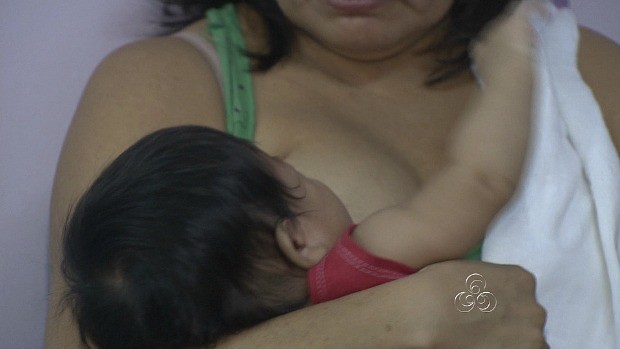 O leite materno protege as crianças contra infecções desde os primeiros dias de vida (Foto: Amazônia TV)