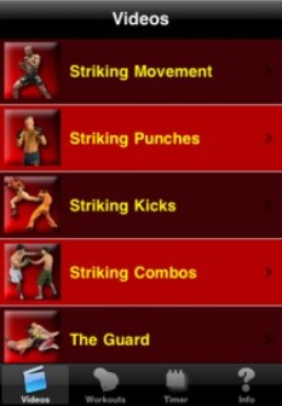 screenshot de My MMA Trainer