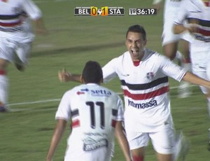 Santa Cruz x Belo Jardim - Luciano Henrique (Foto: Reprodução/TV Globo)
