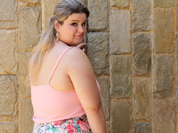Jornalista Paula Bastos cria blog de moda e comportamento para mulheres acima do peso (Foto: Arquivo pessoal)