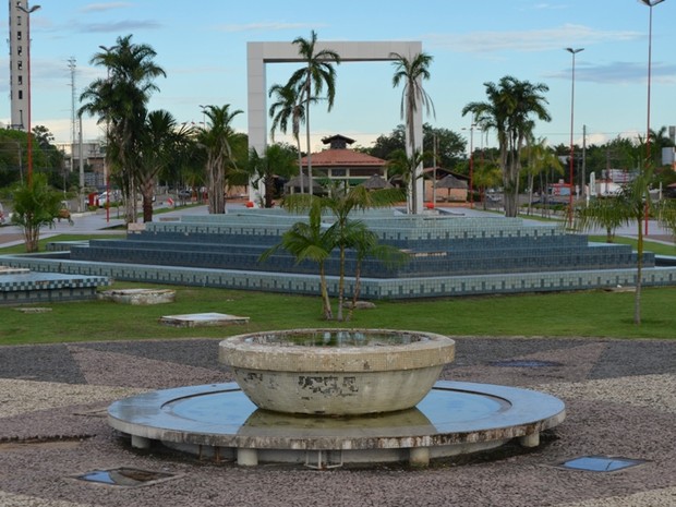 Praça das Águas (Foto: Rodrigo Menaros / G1 RR)