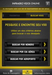 Infraero Voos Online informa os horários de chegadas e partidas de voos de 50 aeroportos do Brasil. (Foto: Reprodução)
