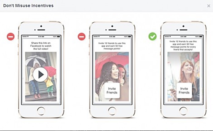 O que desenvolvedores podem ou não fazer, segundo Facebook (Foto: Reprodução/Ssnowadays)
