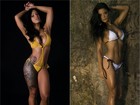 Jennifer de Paula se torna modelo fitness: 'Saudade de arroz e feijão'