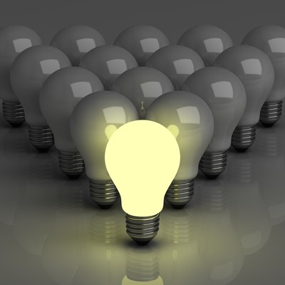 Lâmpada; Empreendedorismo; Inspiração; Ideia; Liderança; Luz;  (Foto: Shutterstock)