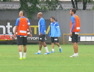 treino santos (Foto: Fulvio Feola)