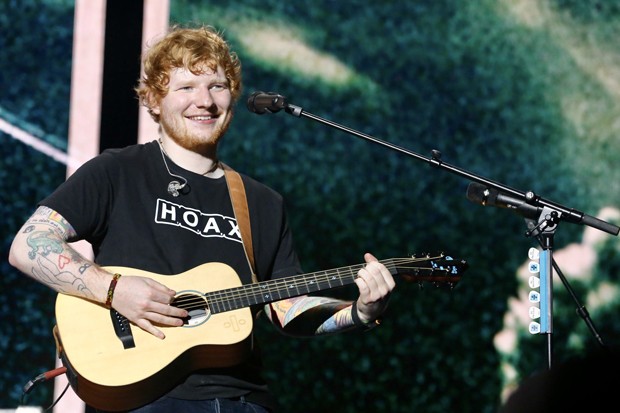 Ed Sheeran se apresenta em São Paulo neste domingo (28) (Foto: Brazil News)
