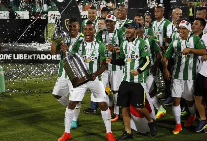 Atlético Nacional x Del Valle (Foto: AP) Atlético Nacional x Del Valle (Foto: AP)