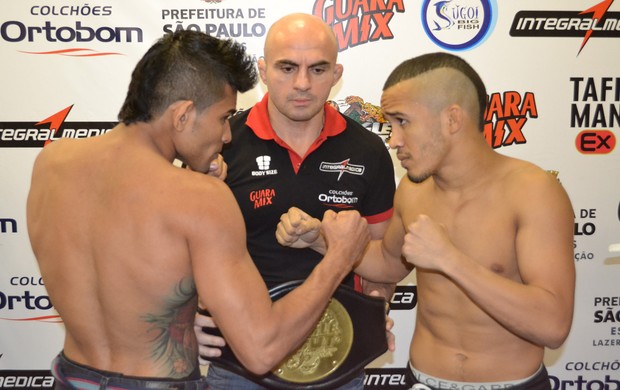 Rayner Silva x Junior Boya Jungle Figh MMA (Foto: Ivan Raupp)