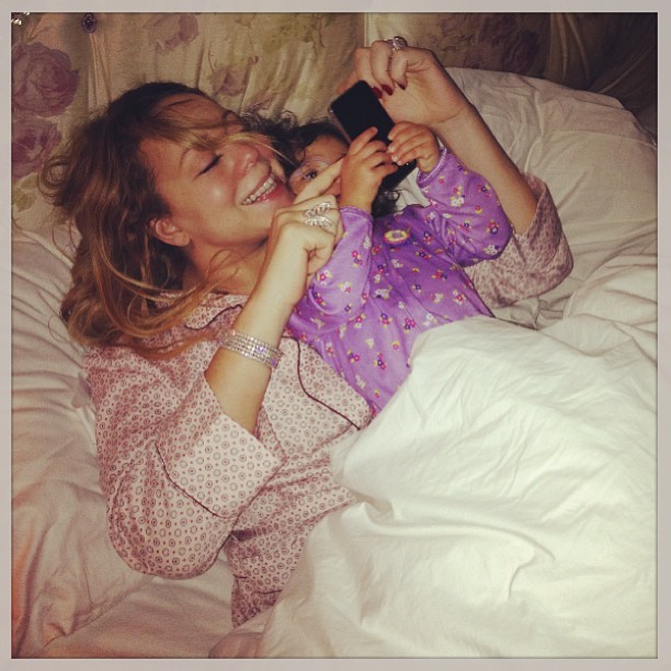 Mariah Carey com a filha (Foto: Instagram/ Reprodução)
