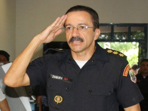 O coronel Zaqueu Barbosa foi anunciado para o comando-geral da PM. (Foto: Thais Xavier) O coronel Zaqueu Barbosa foi anunciado para o comando-geral da PM. (Foto: Thais Xavier)