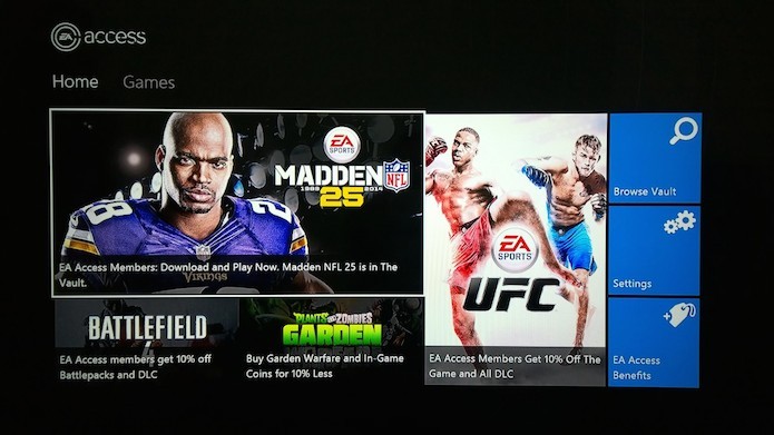 Madden 25 é um dos games gratuitos para assinantes (Foto: Divulgação)