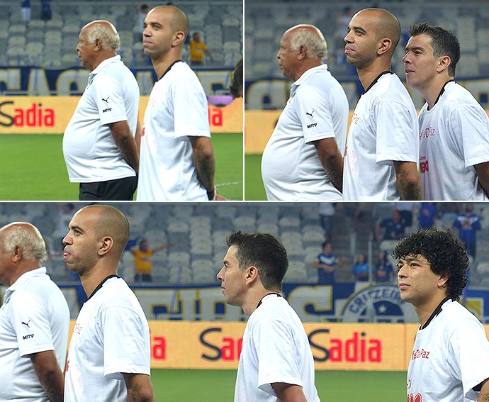 Tardelli, Luan e Leandro Donizete, Cruzeiro x Atlético-mg Copa do Brasil (Foto: Carlos Mota)
