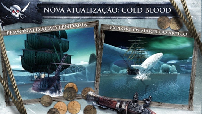 AC Pirates é um jogo com bons gráficos, história e português e agora é gratuito (Foto: Divulgação)