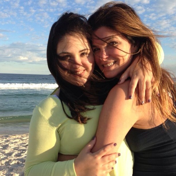 Cristiana Oliveira posta foto com a filha (Foto: Instagram / Reprodução)