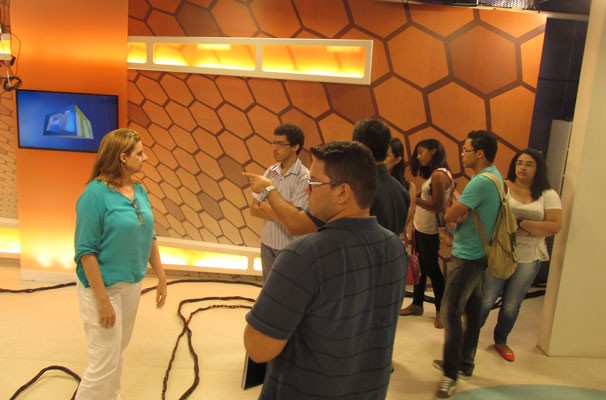 Rede Globo Redeclube TV Clube Recebe Visita De Estudantes Do Curso