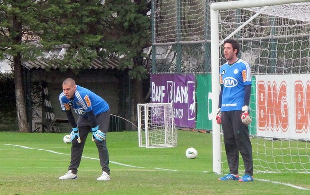 Palmeiras, Bruno e Deola (Foto: Diego Ribeiro / Globoesporte.com)