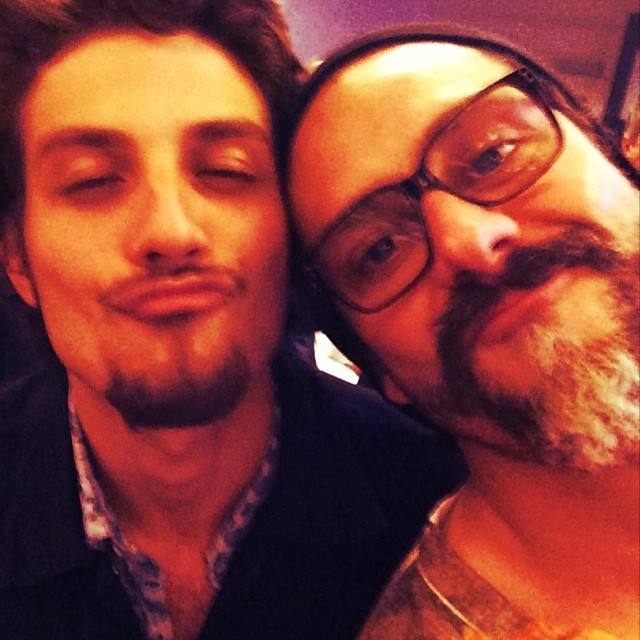 Chay e Alexandre Nero (Foto: Instagram / Reprodução)