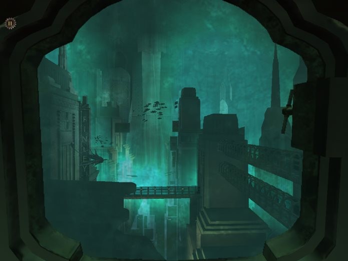 De volta a Rapture, dessa vez em versão mobile (Foto: Reprodução / Pocket Gamer)