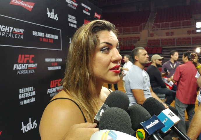 Bethe Correia UFC Fortaleza (Foto: Raphael Marinho)