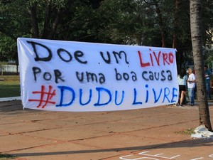 Protesto em Campo Grande (Foto: Lucas Lourenço/G1 MS)
