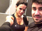 Bruna Marquezine aparece suada em foto após treino de luta