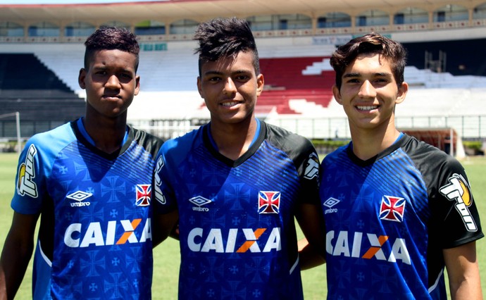 alan evander andrey vasco sub-17 (Foto: Carlos Gregório Jr / Vasco.com.br)