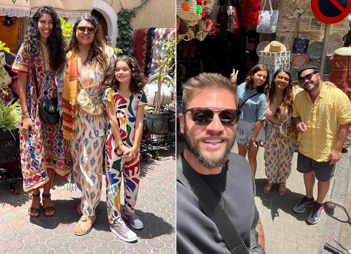Preta Gil passeia com a família no Marrocos (Foto: Reprodução Instagram)