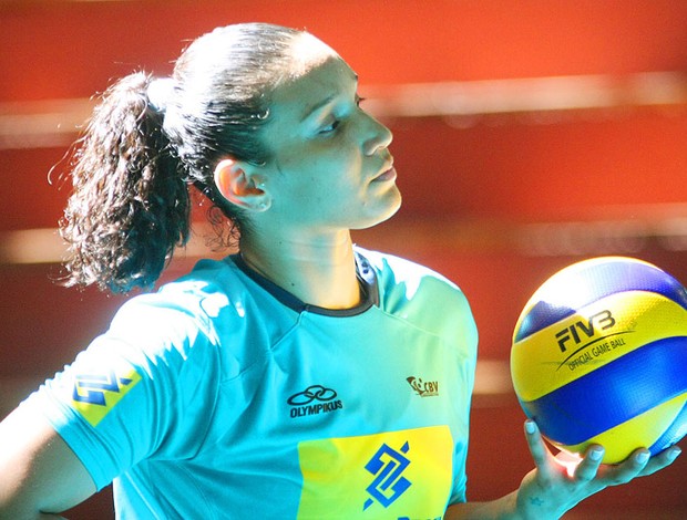 Tandara seleção brasileira (Foto: Alexandre Arruda / CBV)