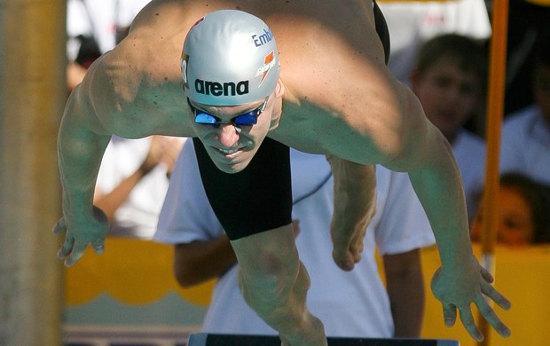 Cesar Cielo  Jose Finkel natação (Foto: Getty Images)