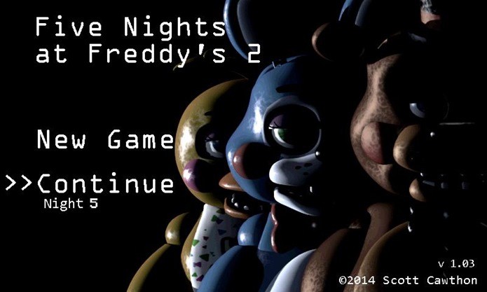 Five Nights at Freddy’s 2 é um jogo simples e aterrorizante (Foto: Divulgação)