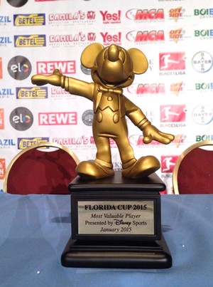 Taça mickey Florida Cup (Foto: Reprodução / Twitter)