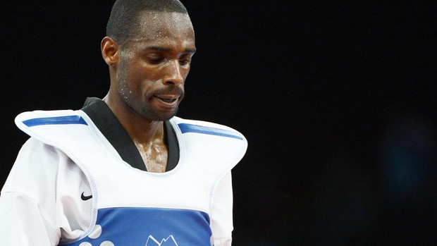 diogo silva taekwondo londres 2012 (Foto: Agência AFP)