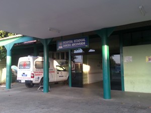 Hospital deixou de receber pacientes com a paralisação dos médicos (Foto: Patrícia Andrade/G1)
