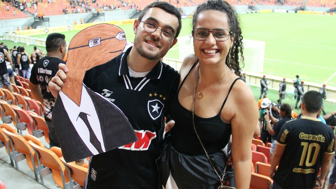 Torcedores do Botafogo (Foto: Adeilson Albuquerque)