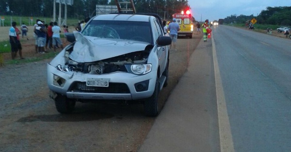 G Motorista B Bado Bate Caminhonete Em Moto E Pessoas Morrem Em Mt