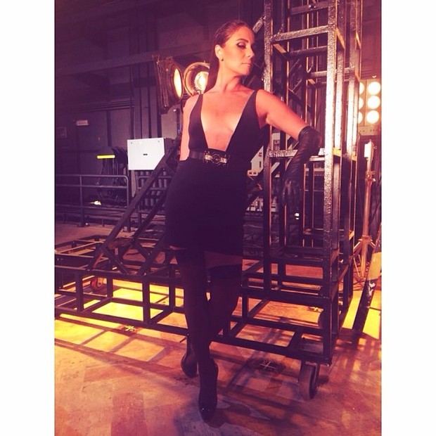Giovanna Antonelli em ensaio de sua personagem em 'Em família' (Foto: Instagram/ Reprodução)