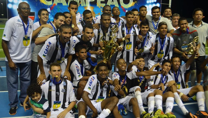 Santos-AP; campeão sub-20 (Foto: Rafael Moreira/GE-AP)