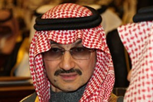 Príncipe Alwaleed Bin Talal ficou na 26ª posição na lista da Forbes (Foto: AP)