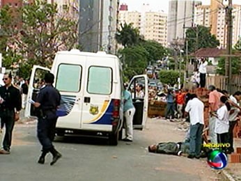 Assassinato de Sávio Brandão (Foto: Reprodução/TVCA)