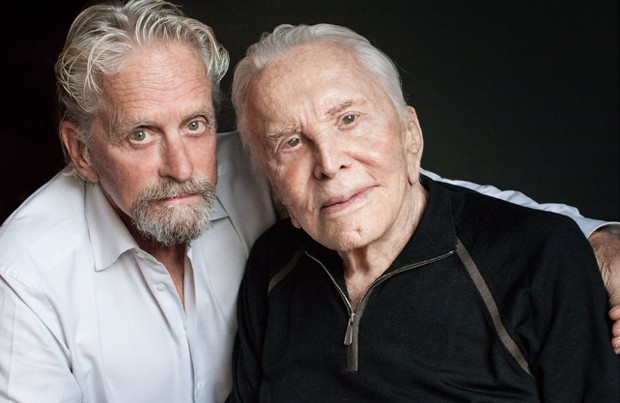 Michael Douglas e Kirk Douglas (Foto: Reprodução) Michael Douglas e Kirk Douglas (Foto: Reprodução)