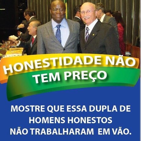 Candidato a vice-presidente da Câmara ostenta foto com ex-ministro do STF Joaquim Barbosa (Foto: Reprodução)