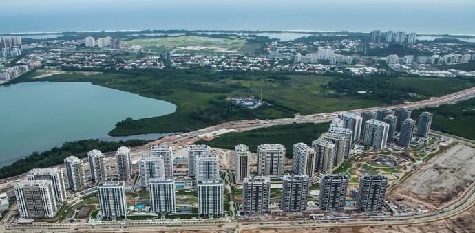Vila dos Atletas (Foto: Renato Sette / Divulgação Prefeitura do Rio)