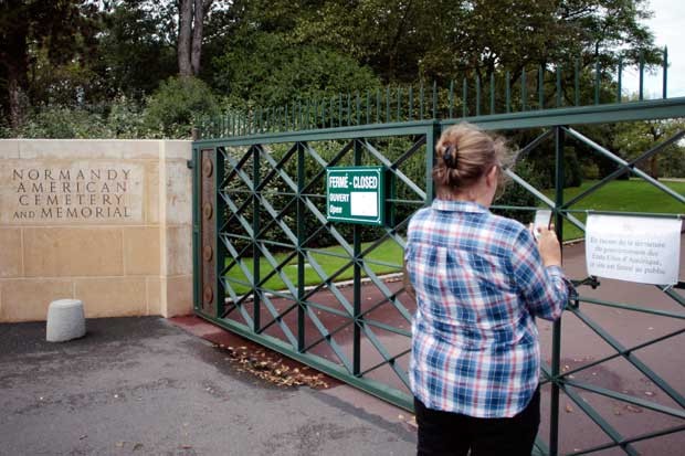 Local foi fechado por conta da paralisação do governo dos EUA (Foto: Charly Triballeu/ AFP)
