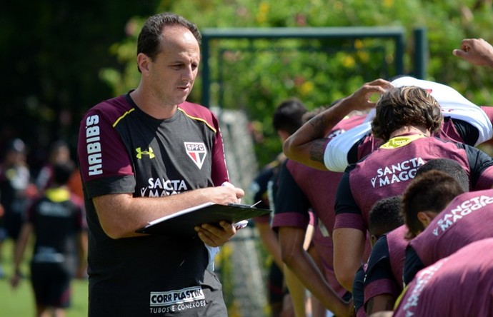 Primeiro treino técnico Rogério Ceni São Paulo (Foto: Érico Leonan / saopaulofc.net)