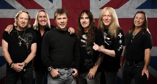 Os veteranos do Iron Maiden prometem show cheio de pirotecnia e os hits de sempre (Foto: Divulgação)