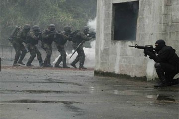 exército terrorismo (Foto: Brigada de Operações Especiais/Divulgação)