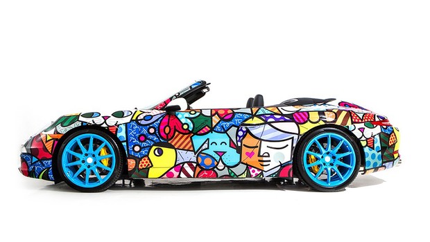 Foto: Roberto Britto personaliza Porshe 911 Cabriolet