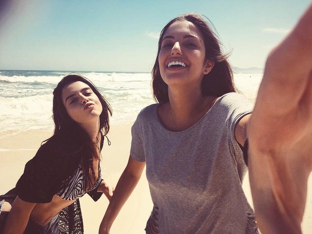 Giovanna Lancellotti e Carolina Moraes (Foto: Reprodução / Instagram)