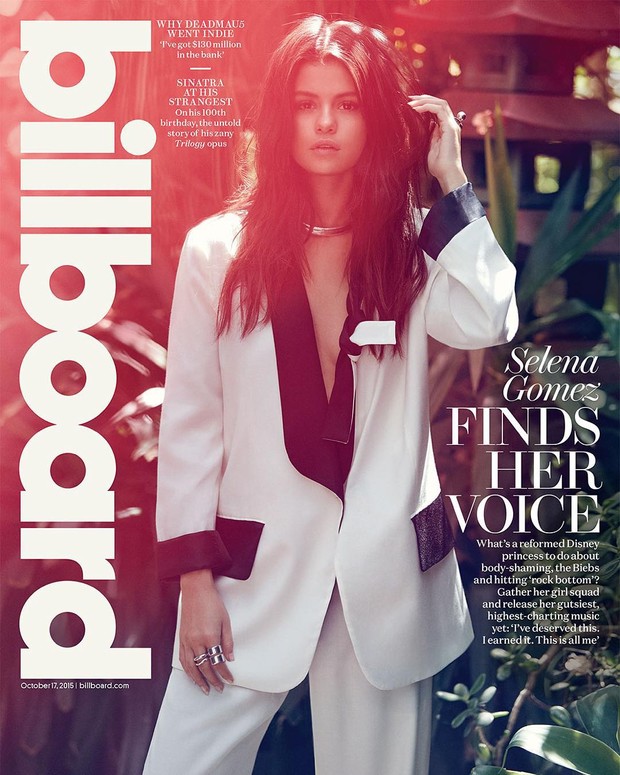 Selena Gomez na capa da Billboard (Foto: Divulgação/Zoey Grossman )
